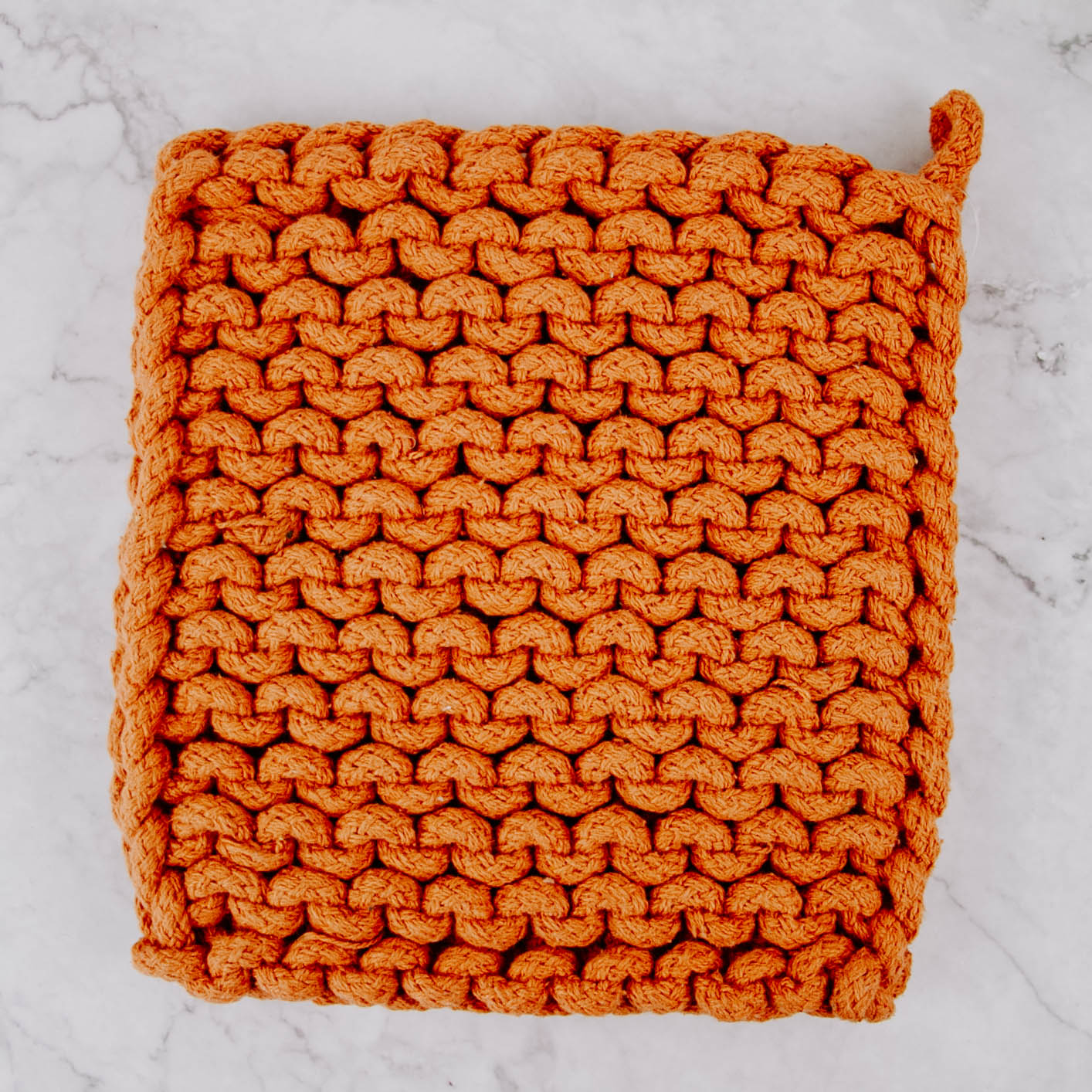 Spice Inspired Woven Pot Holder