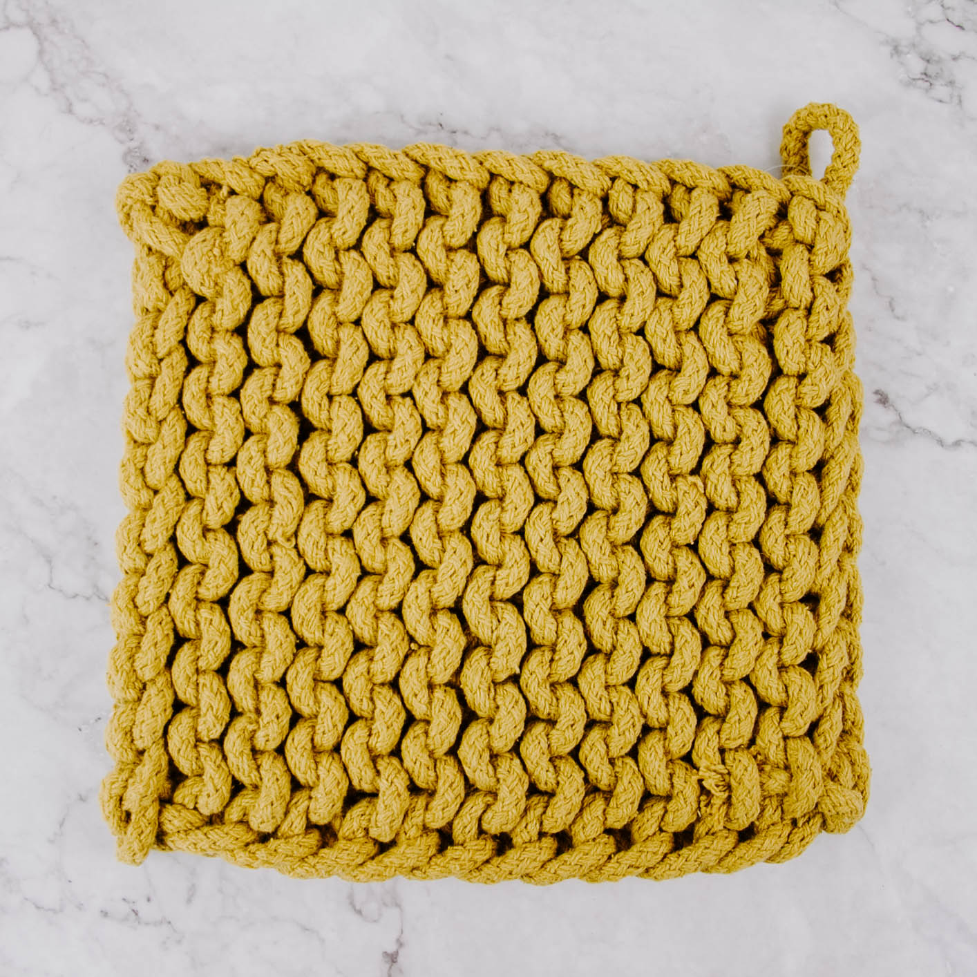 Spice Inspired Woven Pot Holder