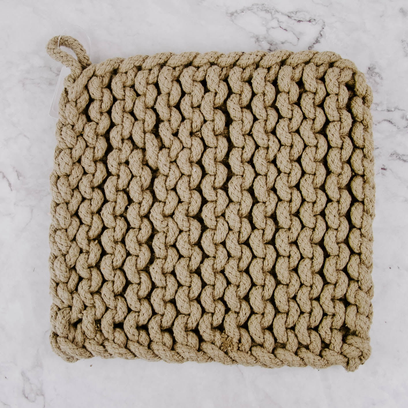 Spice Inspired Woven Pot Holder