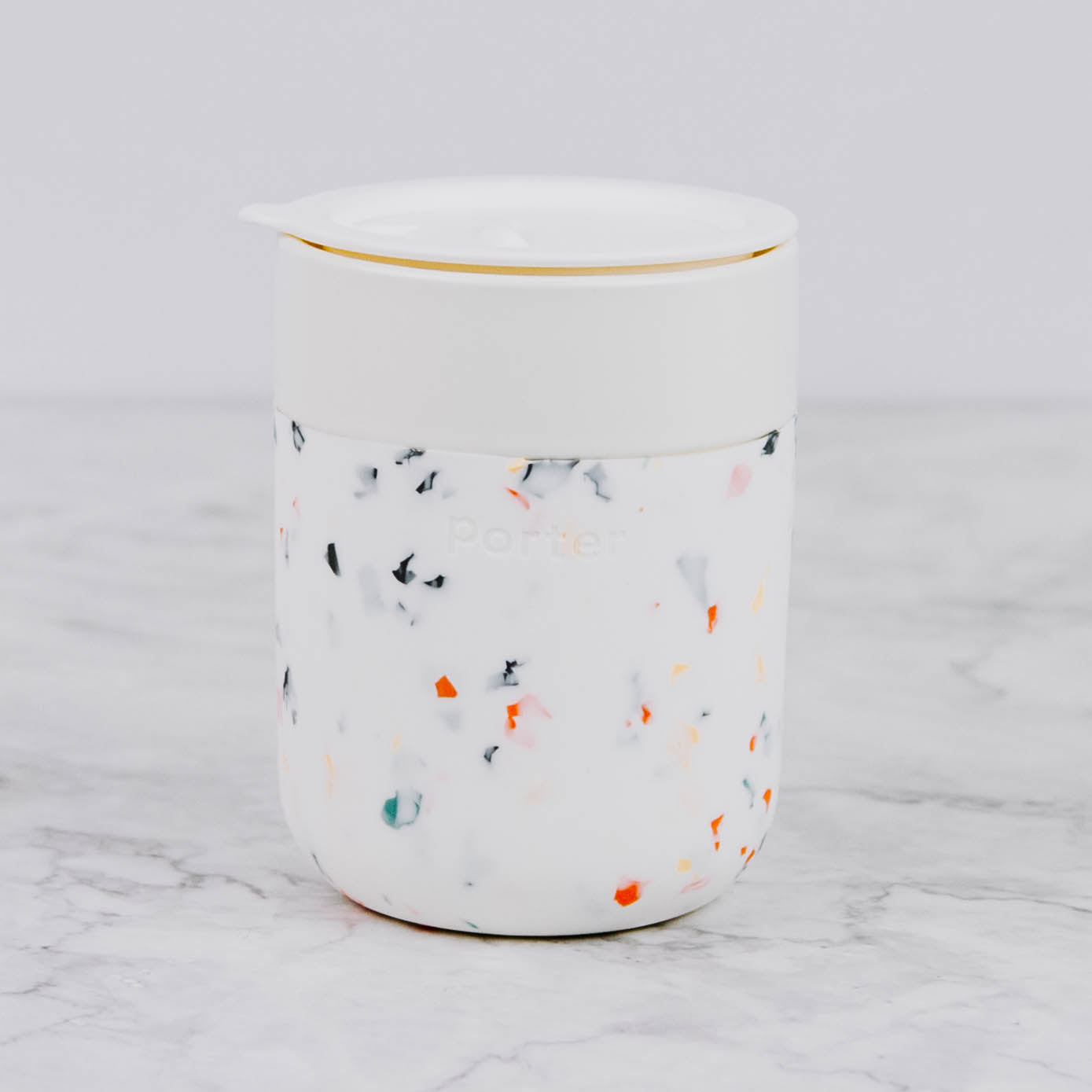 Ceramic 12 oz To-Go Mug