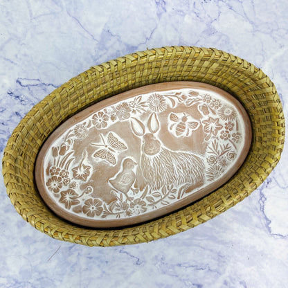 Oval Breadwarmer Basket