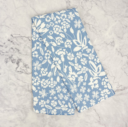 Bloom Me Over Floral Recycled Tea Towel