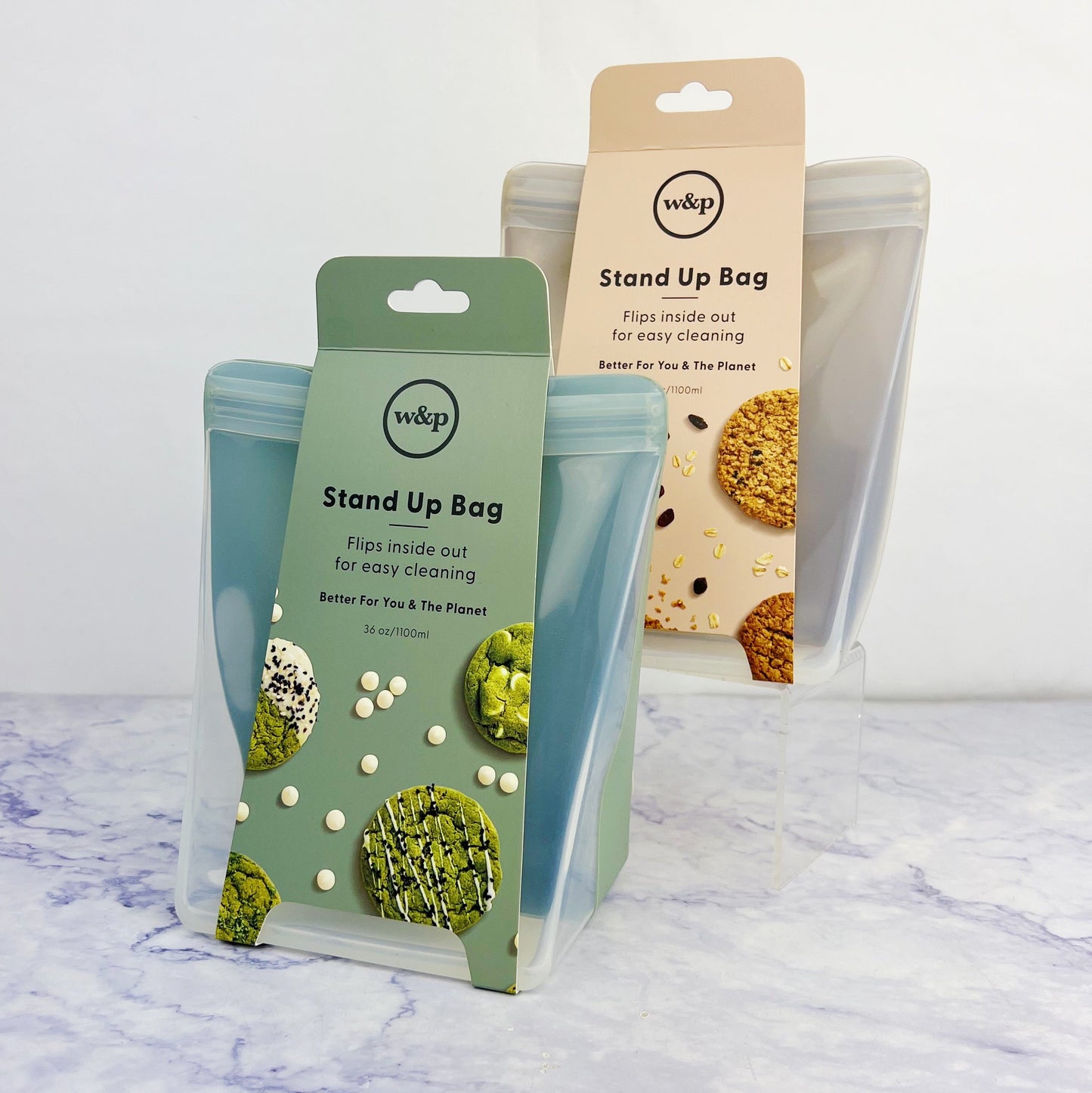 Reusable Stand Up Silicone Bag