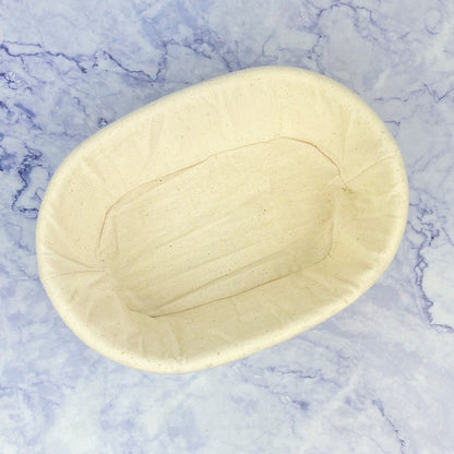 Oval Bread Proofing Basket & Liner