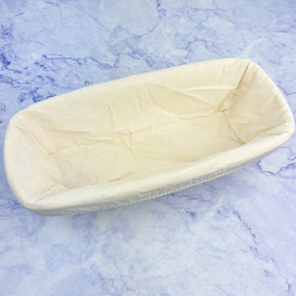 Oblong Bread Proofing Basket & Liner