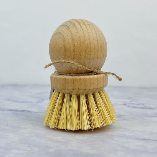 Wooden Dish Brush with Knob