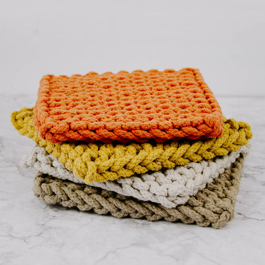 Spice Inspired Woven Pot Holder