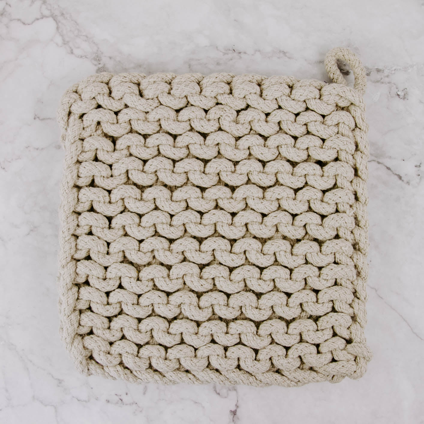 Spice Inspired Woven Pot Holder