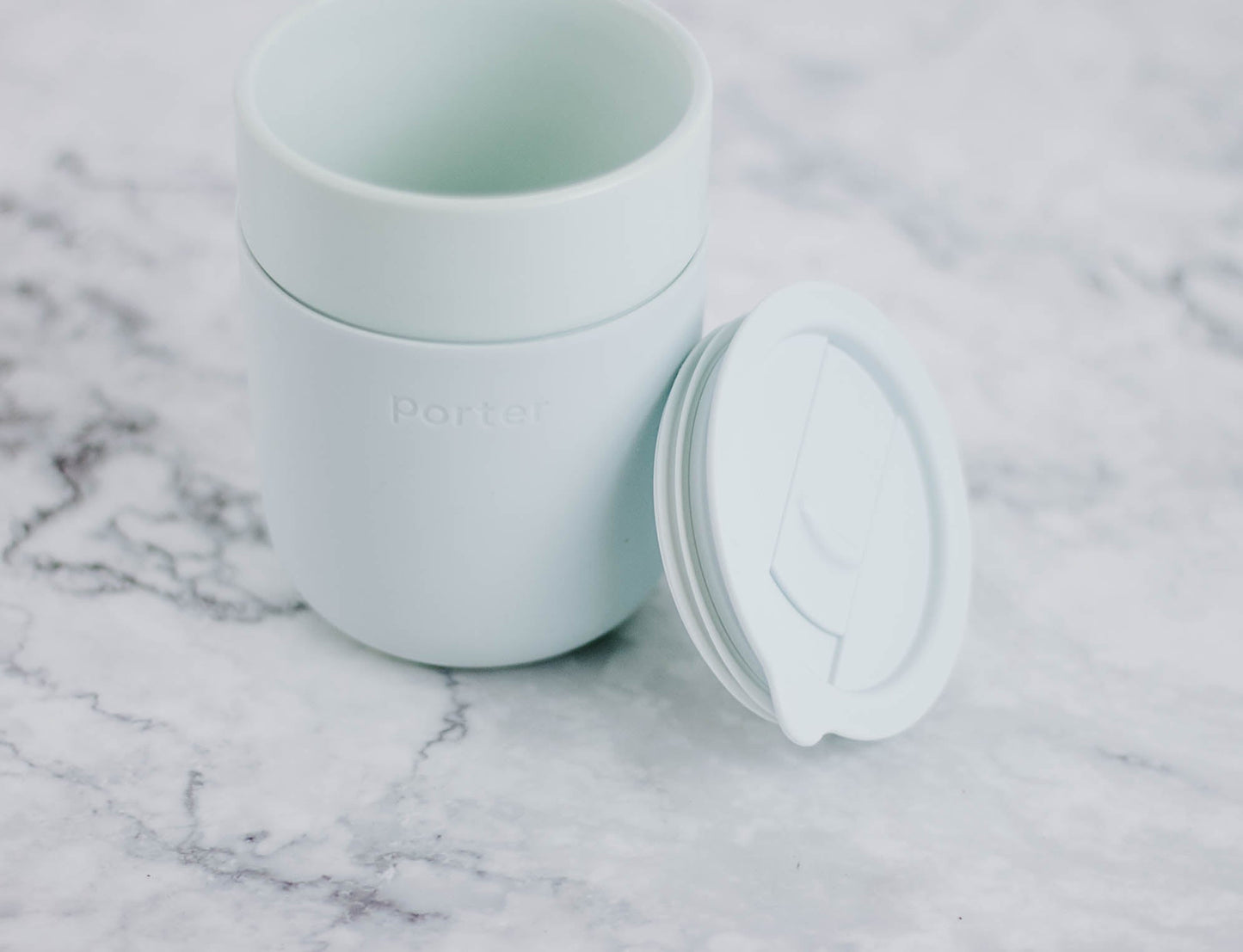 Ceramic 12 oz To-Go Mug