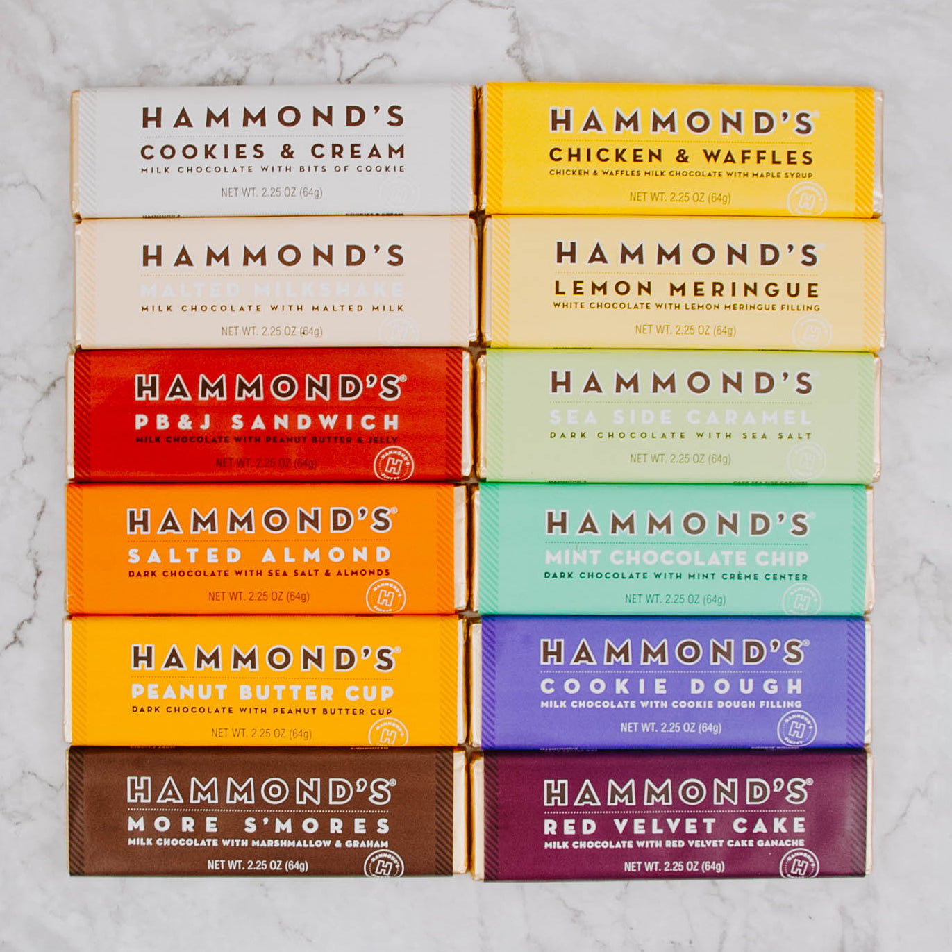 Hammond's Chocolate Bars
