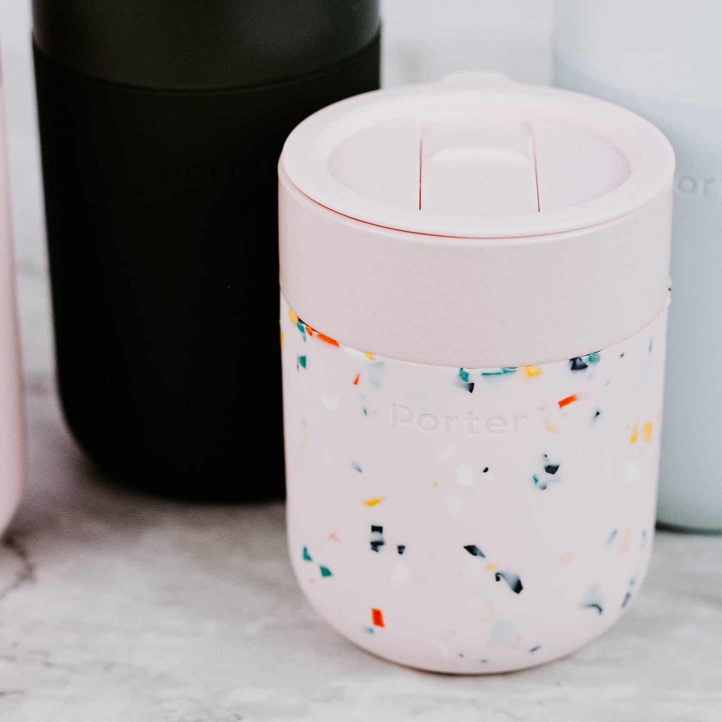 Ceramic 12 oz To-Go Mug